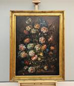Spanish school (XIX-XX) - Large bouquet of flowers in a vase