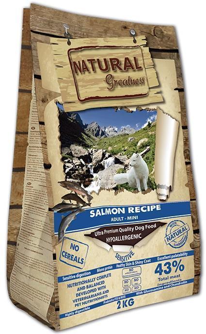 Natural Greatness – Droge hondenvoeding Salmon Recipe, Animaux & Accessoires, Nourriture pour Animaux, Enlèvement ou Envoi