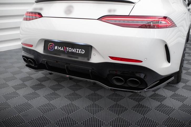Rear Splitter voor Mercedes Benz X290 AMG GT 43 Coupe, Auto diversen, Tuning en Styling, Ophalen of Verzenden