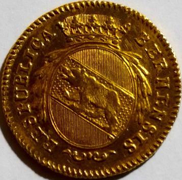 Zwitserland, Bern Duplone / 2 Ducat 1794 Deus Providebit -