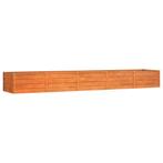 Plantenbak 400cm Cortenstaal - Retour Deal - 40% Korting!, Tuin en Terras, 100 cm of meer, Verzenden, Nieuw, Metaal