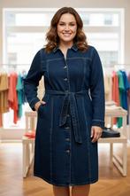 VERO MODA curve JEANS jurk50Maat 46/48 (XL) of groter, Kleding | Dames, Verzenden, Nieuw, Maat 46/48 (XL) of groter, Overige kleuren