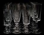 Diverse Merken - Champagneglas (16) - Kristal - Prachtige, Antiek en Kunst