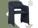 Leren eetkamerstoel Icon - Toledo Marine (blauw), Huis en Inrichting, Stoelen, Bohemian, Eigentijds, Industrieel, Klassiek, Modern, Retro, Romantisch, Scandinavisch, Vintage