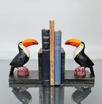 Boekensteunen (2) - Gietijzer - Vogels als boekensteunen