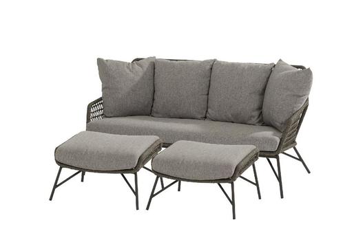 4 Seasons Outdoor Babilonia 2,5-zits loungebank met 1 of 2, Tuin en Terras, Tuinsets en Loungesets