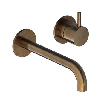 Inbouw Wastafelkraan Hotbath Cobber 18cm Gebogen Uitloop, Ophalen of Verzenden, Kraan
