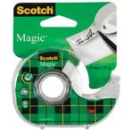 Scotch plakband Magic  Tape ft 19 mm x 25 m, blister met dis, Nieuw