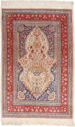 Silk Hereke Signed Carpet with Mural Design - Pure luxe ~1
