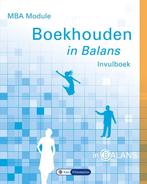 MBA module boekhouden in balans / Invulboek / In Balans, Boeken, Verzenden, Zo goed als nieuw, Sarina van Vlimmeren