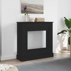 vidaXL Haardombouw 90x30x90 cm spaanplaat zwart eikenkleurig, Huis en Inrichting, Kachels, Verzenden, Nieuw