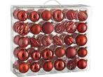 House of Seasons Kerstballen Set - 60 Stuks - Ø7 cm -, Verzenden, Nieuw