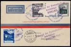 Liechtenstein 1932 - Luchtschip Graf Zeppelin Zwitserland, Postzegels en Munten, Gestempeld