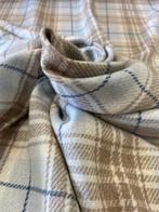 Tissu Alto pregio très doux avec un motif écossais, sans