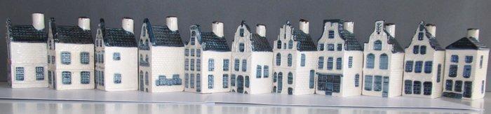 KLM-huisje - Rynbende - Elf KLM-huizen, Antiek en Kunst, Antiek | Wandborden en Tegels