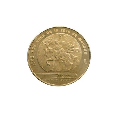 Mexique. 250 Pesos 1985 Copa Mundial, Proof, Postzegels en Munten, Edelmetalen en Baren