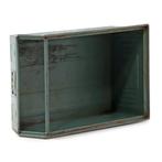 Gebruikte Magazijnbak staal stapelbaar met grijpopening, Ophalen of Verzenden