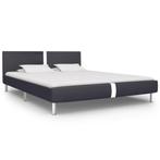 vidaXL Cadre de lit Noir Similicuir 120 x 200 cm, Maison & Meubles, Chambre à coucher | Lits, Neuf, Verzenden
