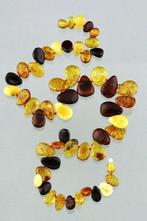 Barnsteen - Stunning Multicolor Amber Necklace – Natural, Verzamelen, Mineralen en Fossielen