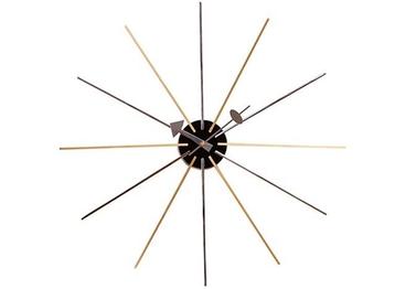 Wandklok Star clock veelkleurig, Verzenden