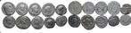 Oudheid Lot of 10 bronzes (Late Roman Folles, Antoninianus),, Postzegels en Munten
