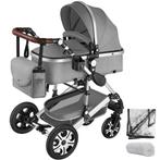 tectake Combi-kinderwagen Mats, opvouwbaar, 5-puntsgordel -, Kinderen en Baby's, Verzenden, Nieuw