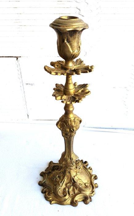 Kaarsenhouder - Verguld brons, Antiek en Kunst, Antiek | Overige Antiek