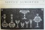 Val Saint Lambert - Service à boisson - Dumortier - verre et