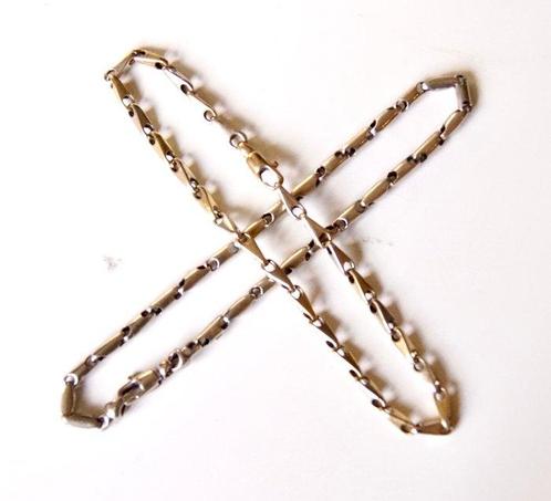 Armband - 18 karaat Geel goud, Witgoud, Handtassen en Accessoires, Antieke sieraden