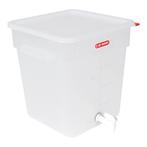 Dranken-container kunststof 18 liter | Met aftapkraan |, Zakelijke goederen, Verzenden, Nieuw in verpakking