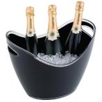 Acryl champagne bowl groot zwart | 350x270x255(h)mm APS  APS, Verzenden