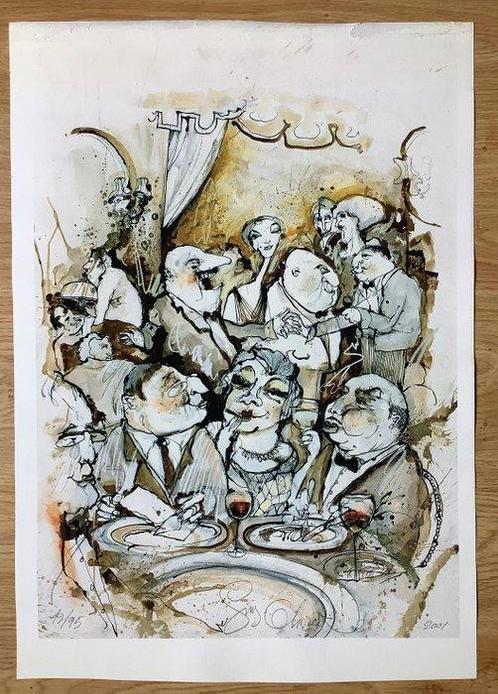 Guy Olivier (1964) - Diner, Antiek en Kunst, Antiek | Overige Antiek