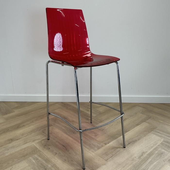 design Barkruk Papatya Xtreme, stapelbaar, zithoogte 75 cm,, Huis en Inrichting, Barkrukken, Gebruikt