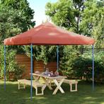 vidaXL Tente réception pliable escamotable terre cuite, Tuin en Terras, Partytenten, Verzenden