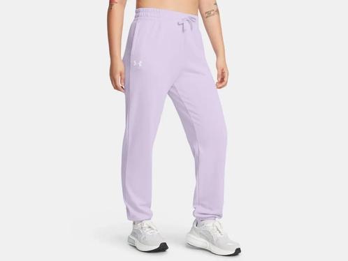Under Armour Rival Terry Jogger-Ppl 535 - Maat XS, Kleding | Dames, Leggings, Maillots en Panty's, Paars, Nieuw, Overige maten
