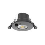 Luxar LED Inbouwspot 6W Zwart met Sensor CCT-Switch, Verzenden