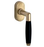 Draaikiepgarnituur Ton ebben/Elegant messing antiek, Doe-het-zelf en Bouw, Nieuw, Overige materialen, Klink of Kruk