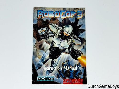 Super Nintendo / SNes - Robocop 3 - USA - Manual, Games en Spelcomputers, Games | Nintendo NES, Gebruikt, Verzenden