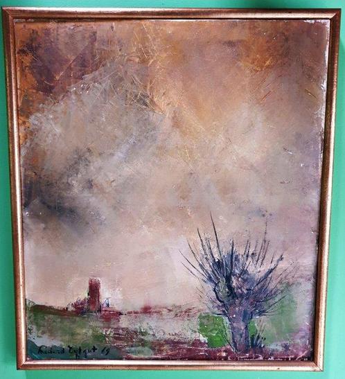 Médard Tytgat Jr.(1916-1997) - Zicht op Damme, Antiek en Kunst, Kunst | Schilderijen | Klassiek