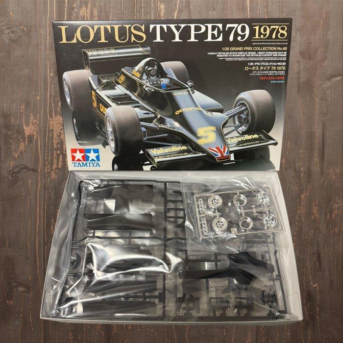 Tamiya - Speelgoedauto 1/20 Scale LOTUS TYPE 79 1978, Hobby & Loisirs créatifs, Voitures miniatures | 1:5 à 1:12