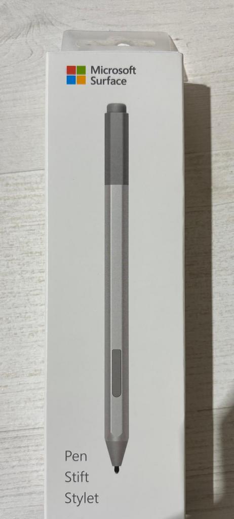 Microsoft Surface Pen v4 , Pen , Stylus, Zilver , Grijs, Computers en Software, Overige Computers en Software, Zo goed als nieuw