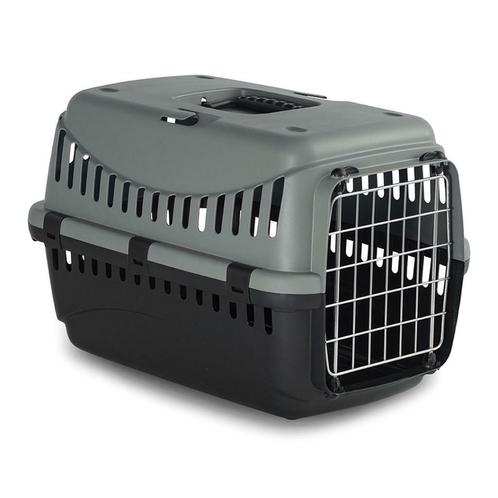 Duvo Gipsy eco transport box metalen deur - Groen, Dieren en Toebehoren, Overige Dieren-accessoires, Nieuw