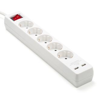 Stekkerdoos met USB | Nedis | 1.5 meter, Bricolage & Construction, Électricité & Câbles, Envoi