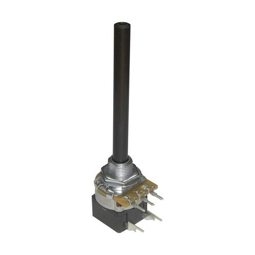 Potmeter - plastic 6mm+Schak 10K Lin  - Per 1 stuks, Bricolage & Construction, Électricité & Câbles
