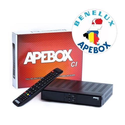 APEBOX CI BNL S2+C/T2 SC/CI USB PVR 12V, Télécoms, Émetteurs & Récepteurs, Enlèvement ou Envoi