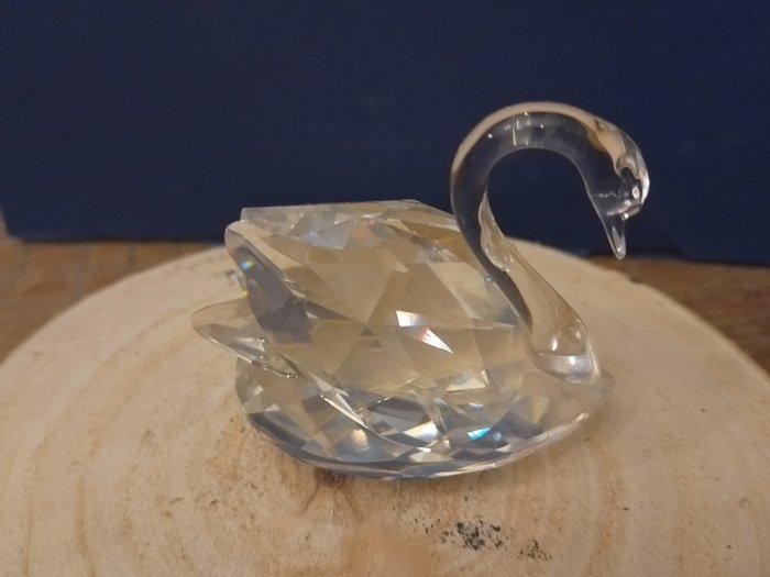 Beeldje - Zwaan middel - Box - Kristal, Antiek en Kunst, Curiosa en Brocante