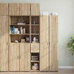 vidaXL Opbergkast smal 30x42,5x225 cm bewerkt hout sonoma, Huis en Inrichting, Kasten | Dressoirs, Verzenden, Nieuw