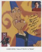 James Hong - James Hong, voice of Chi-Fu in Mulan autograph, Collections