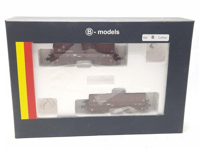 B-Models H0 - 45.217 - Ensemble de wagons de marchandises, Hobby en Vrije tijd, Modeltreinen | H0