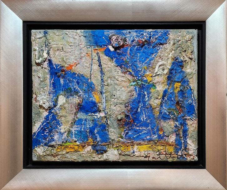 Guillaume Lo-A-Njoe – Personal Clouds, Antiek en Kunst, Kunst | Schilderijen | Modern